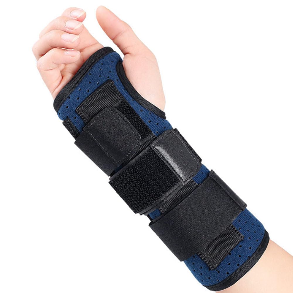 Wrist Support Wrist Brace Carpal Tunnel Breathable Wrist Support Brace Splint Adjustable Straps for Tendonitis Arthritis Pain Relief Ideal for Carpal Tunnel, Sprains, and Tendonitis