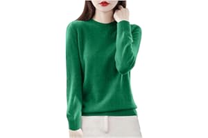 VBTAPA Cashmere Sweaters for Women Fashion Comfort Pullover Sweaters Casual Crewneck Sweater Dressy Long Sleeve Sweaters