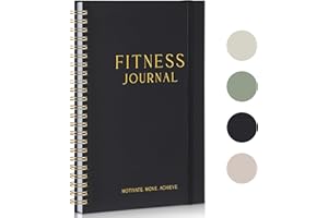ZICOTO The Ultimate Fitness Journal for Tracking and Crushing Your Gym Goals - Detailed Workout Planner & Log Book Women - Great Gym Accessories With Calendar, Nutrition & Progress Tracker