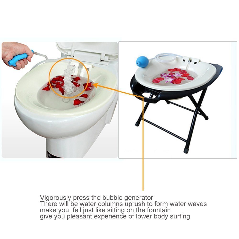 Sitz Bath Hip Bath Tub Flusher Bath Basin Fumigation Medical Grade