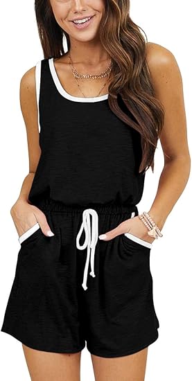 loose short jumpsuit