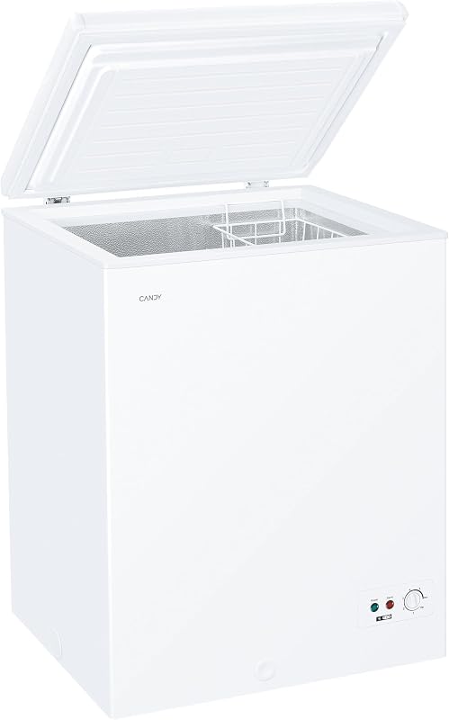 CCHH 145E, Congelador Arcón Horizontal, Ancho 70CM, 137L, Tecnología Estática, 1 Cesto, Control Electrónico Externo, Indicador de Temperatura, Alarma Aumento de Temperatura, 39DB, Blanco