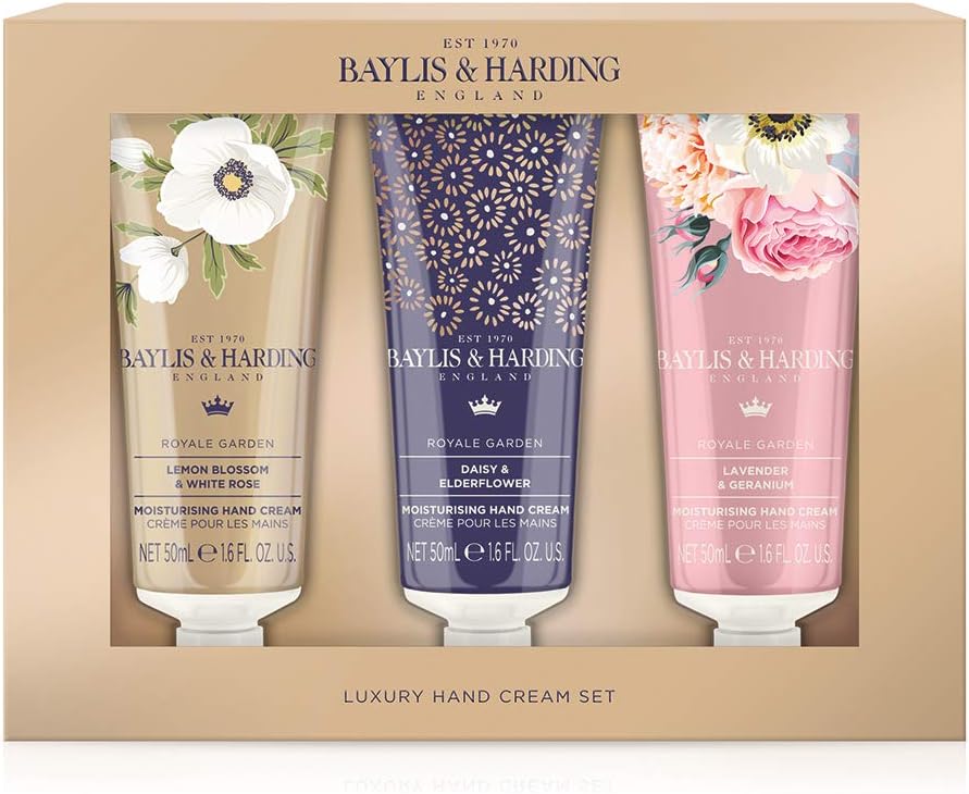Baylis & Harding Royale Garden 3 Hand Cream Set Amazon.co.uk Beauty