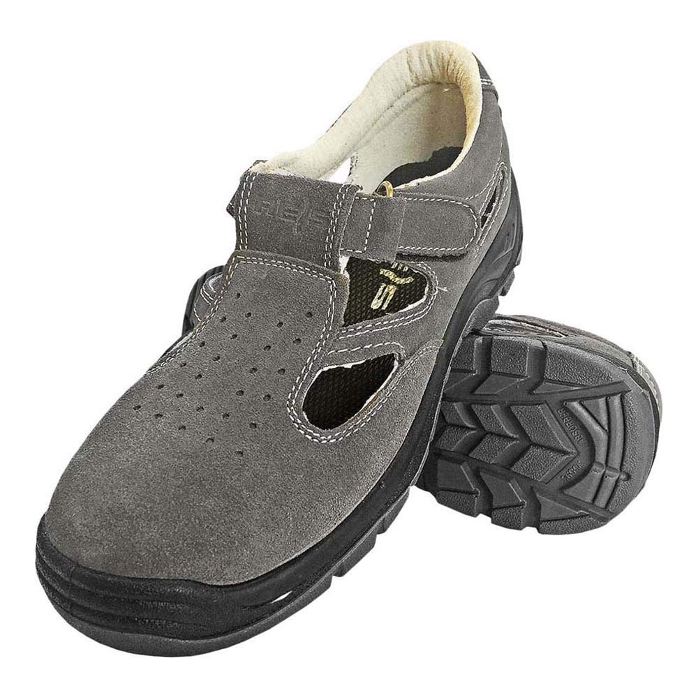 Reis Bravel-S1_38 Safety Shoes, Greyblack, 38 Size