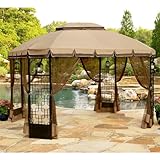 Garden Winds Replacement Canopy for Trellis Gazebo