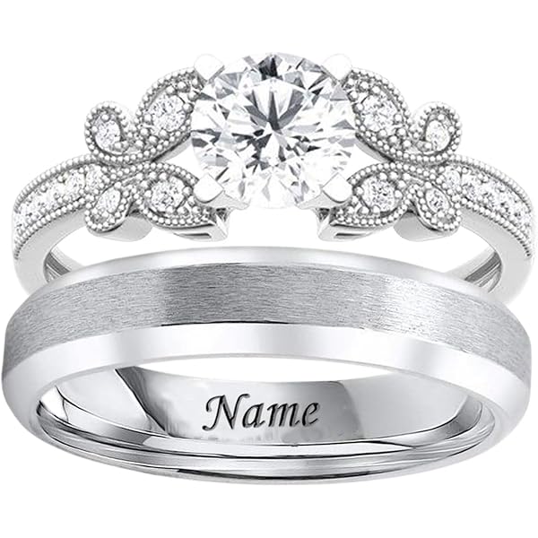 Dazzlingrock Collection Round White Diamond Twisted Swirl Engagement Ring - 0.51 Ctw Sterling Silver Size 4 - View #4