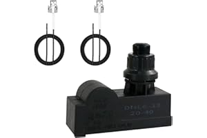 GRIMATE Grill Igniter Kit Replacement Parts - for Charbroil, Expert Grill, Dyna Glo, Kenmore, Universal 2 Outlet Button