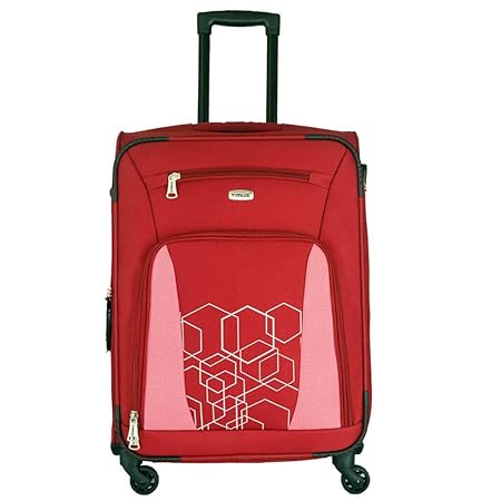 Timus Morocco Spinner 65cm Polyester Red Trolley