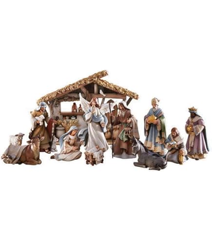 Kerst Display Klein Dappertje Kerststal Set Premium Stekers - Koop Je Bij Baby Natura Moderne Kerststal