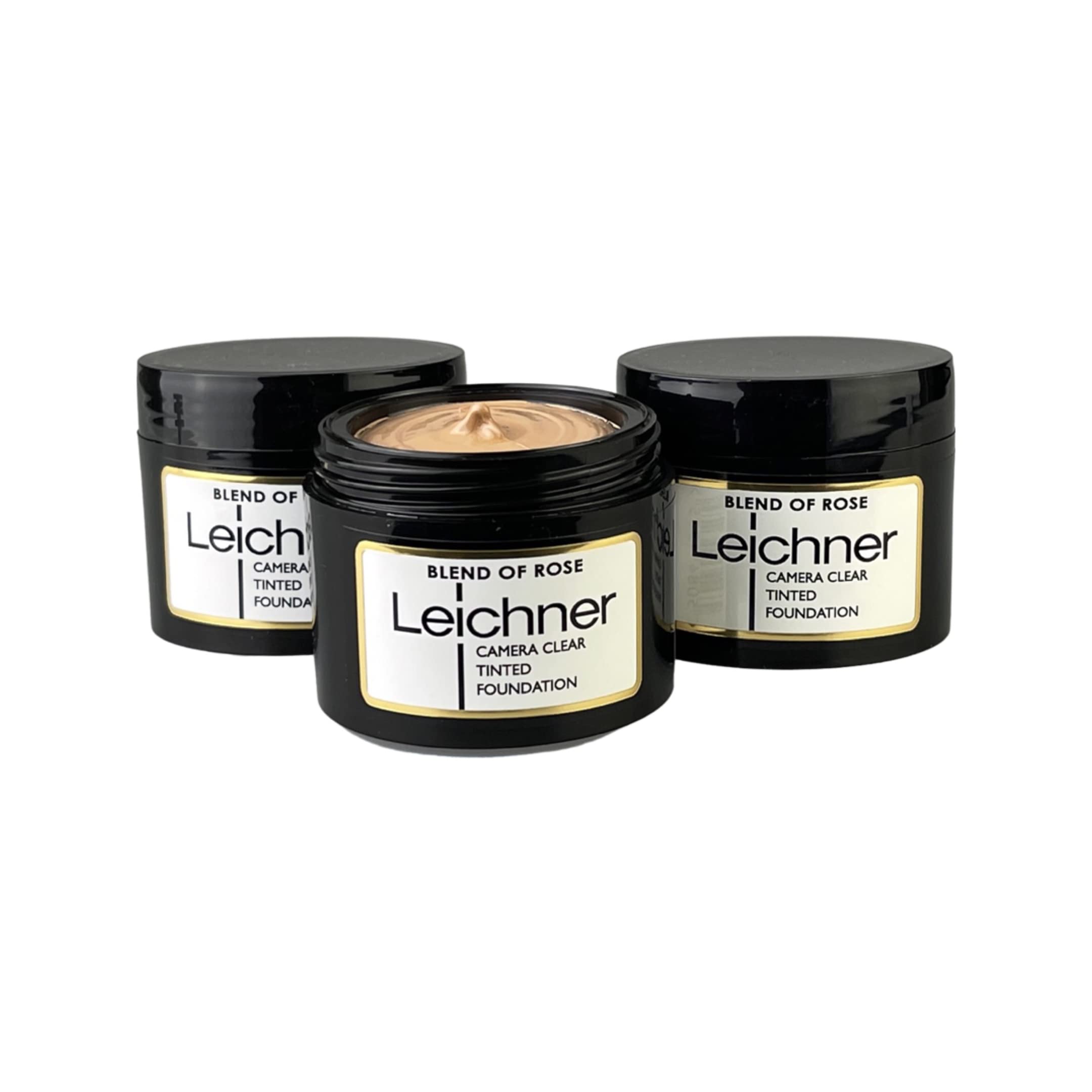 Leichner Camera Clear Tinted Foundation Rose 30ml (Pack of 3)