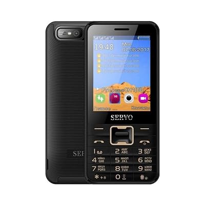 Servo 8100 Quad Sim Cell Phone Quad Band 2.8 inch 4 SIM Cards 4 Standby Phone Unlocked Black