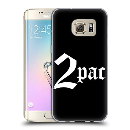 Amazon Com Official Tupac Shakur Old English Logos Soft Gel Case