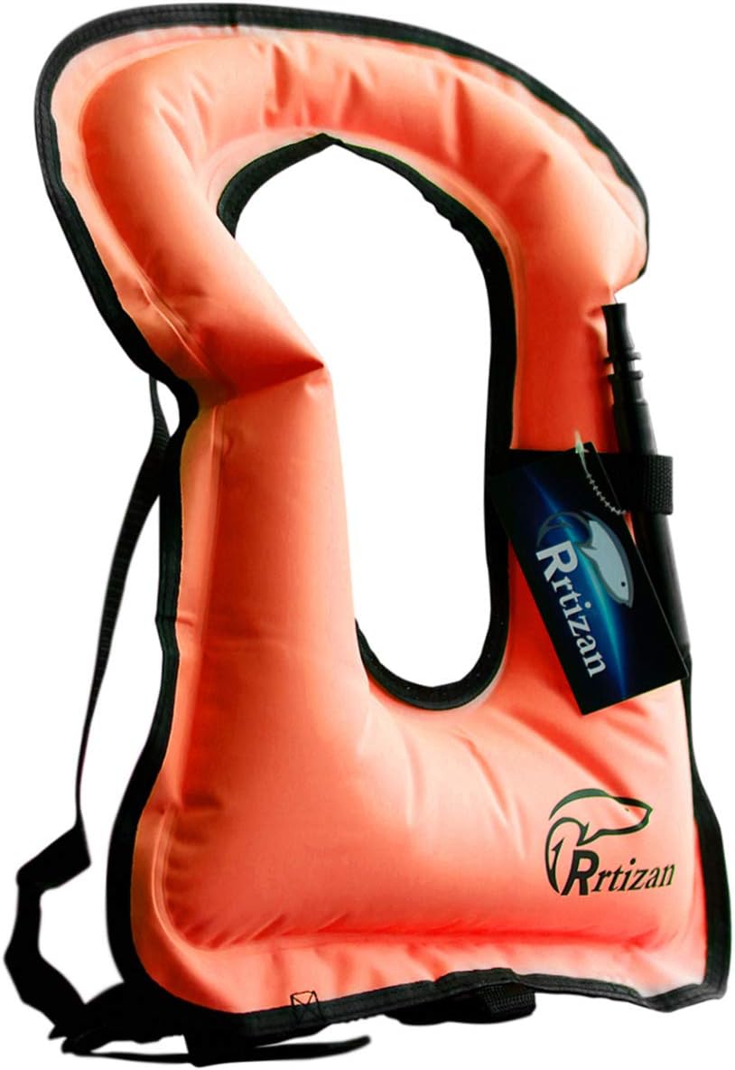 Rrtizan Swim Vest for Kids, Portable Inflatable Buoyancy Aid Swimming
