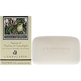 L'Erbolario Perfumed Bar Soap – Gently Scented Body and Hand Soap Bar – Moisturizing and Nourishing with Natural Extracts – Honeysuckle - 3.5 oz