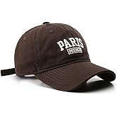 Paris Hat Unisex Baseball Cap Soft Sun Hat Adjustable Trucker Cap