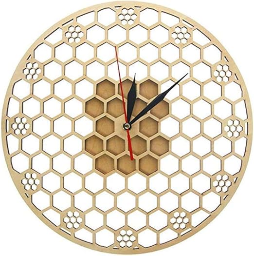 Hayedf Colmena De Madera En Rollo De Reloj Del Sistema Manos Reloj