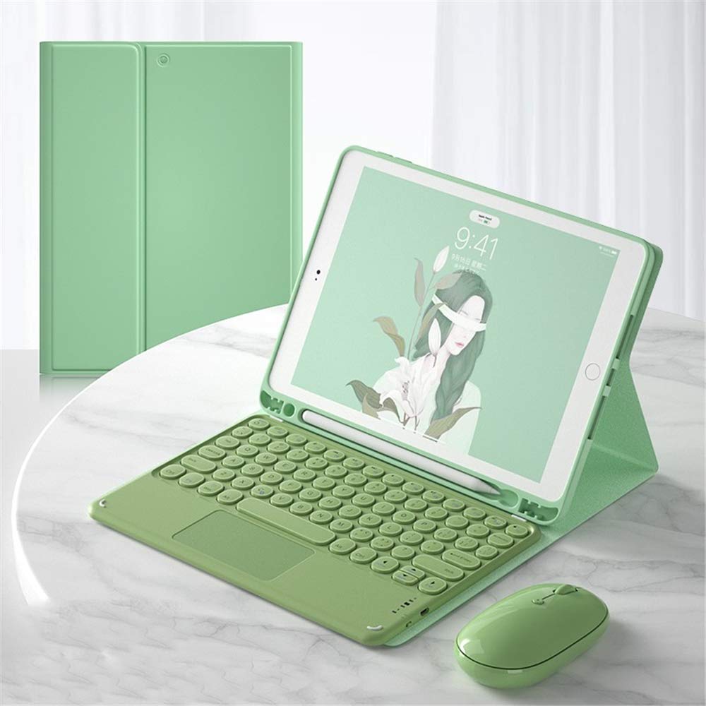 with touchpad iPad Air Air2 Pro 9.7 iPad5 iPad6 Keyboard case with Wireless Mouse iPad 9.7 Ultra-Thi