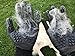 Pet Grooming Gloves, Shedding Brush, Combing and Massage, For Dogs, Horses, Cats, Rabbits, Cows, Other Pets and Livestock, Long & Short Fur, One Pair