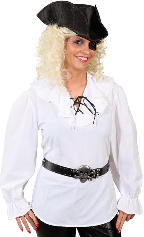 camisa pirata mujer