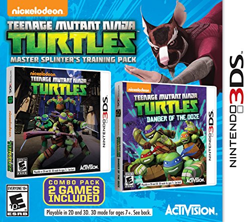 Teenage Mutant Ninja Turtles Master Splinter's Training Pack - Nintendo 3DS (Renewed)
