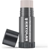 Kryolan TV Paint Stick - TV Matte White Makeup Stick - Foundation Makeup - Makeup for TV, Theater, Stage, Acting, Face and Body, Full Coverage Cream Concealer Stick Foundation - Made in USA (25 g)