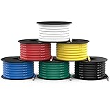 NAOEVO 12 Gauge Wire 60ft, 12 AWG Silicone Wire