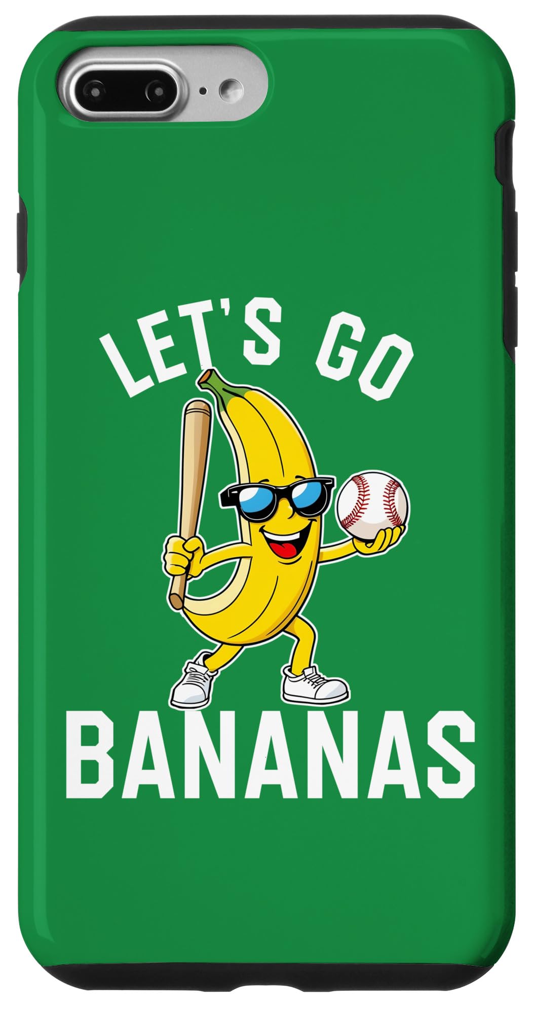Let's Go Bananas Funny Banana Case for iPhone 7 Plus/8 Plus