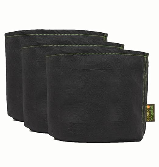 Maceta geotextil 11 litros sin asas. PLANTPOT.: Amazon.es: Jardín