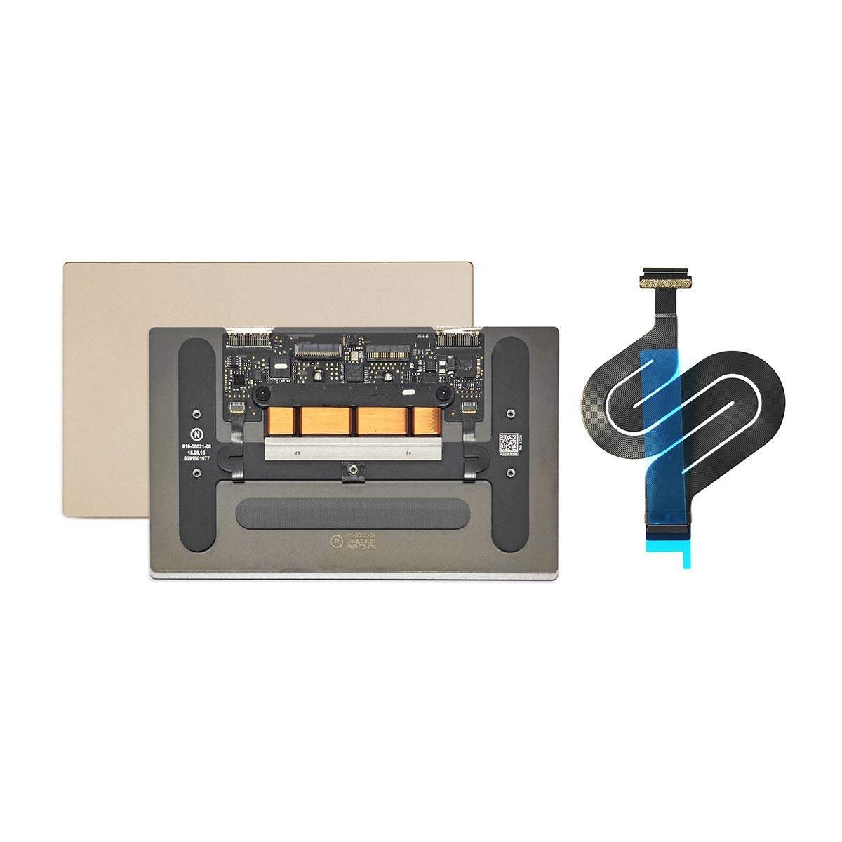 ICTION New Replacement A1534 trackpad touchpad with Cable for MacBook 12inch Gold Color 2015 Year