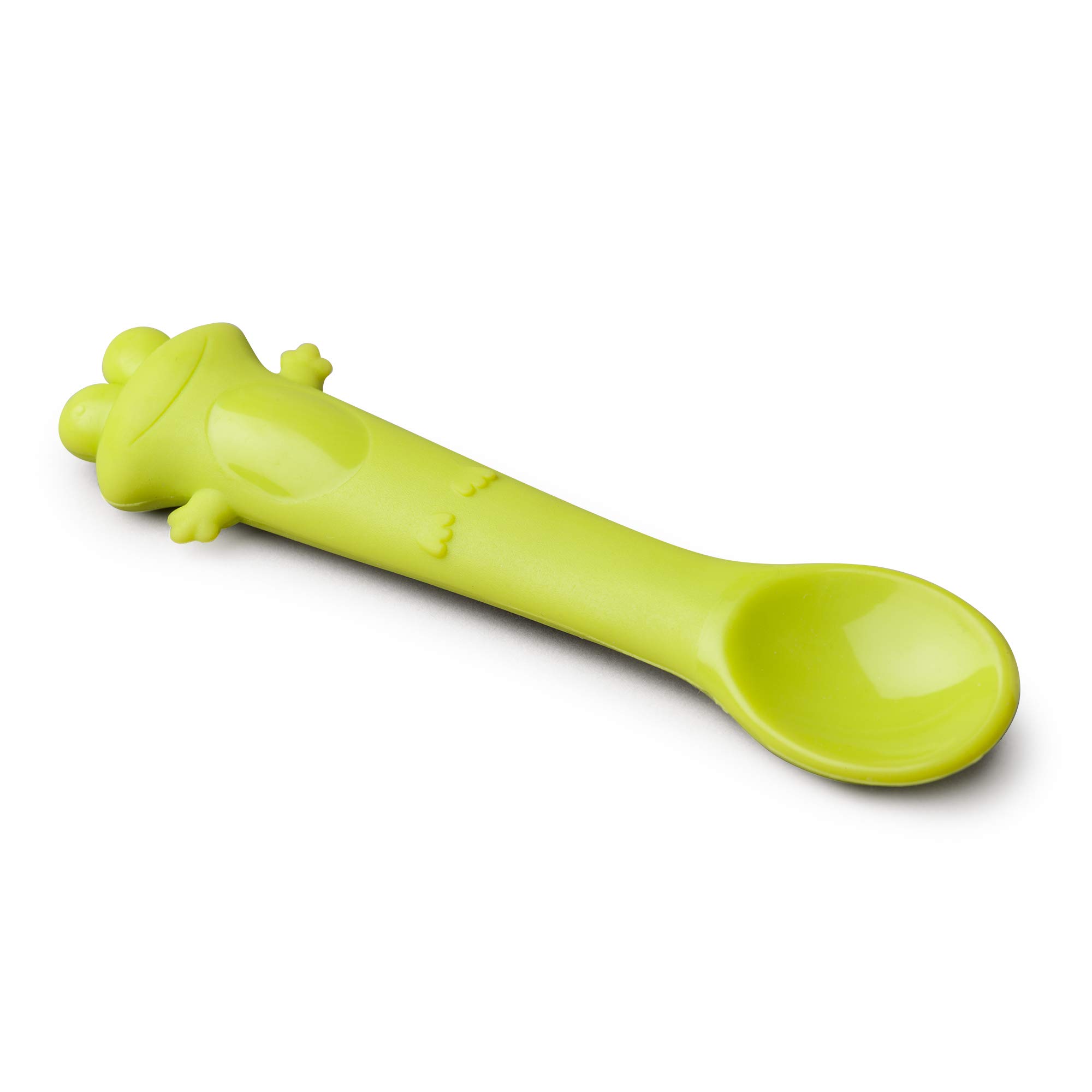 Zeal Silicone Baby Spoon, Frog Design