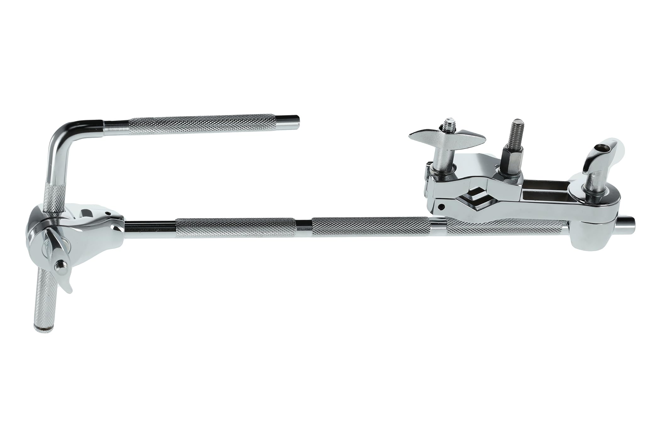 GEWA 805826 Percussion mount, L-Rod, For the installation of cowbells, tambourins, blocks,silver