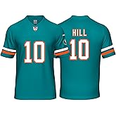 Custom Mens/Youth Football Stitched T-Shirt for Sports Fan Green/White No Brand/Logos