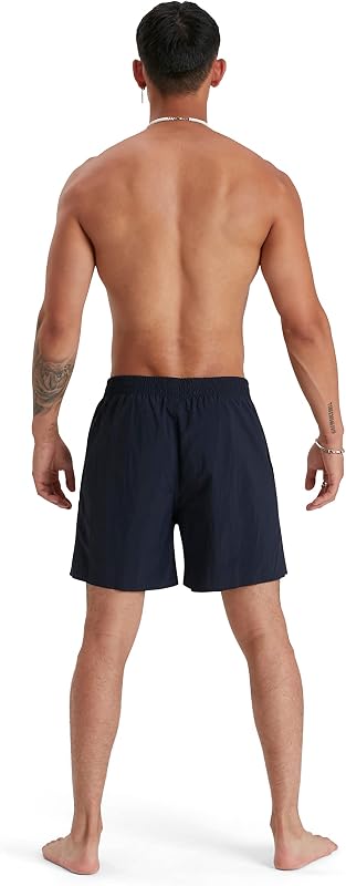 Shorts aquáticos speedo essentials 16" masculino, azul marinho, m