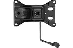 Besitu 500Lbs Office Chair Replacement Parts, w/ 6'' x 10.2" Mounting Holes Chair Base Heavy Duty Plate Swivel Tilt Control Seat Mechanism for Executive and Gaming Chairs