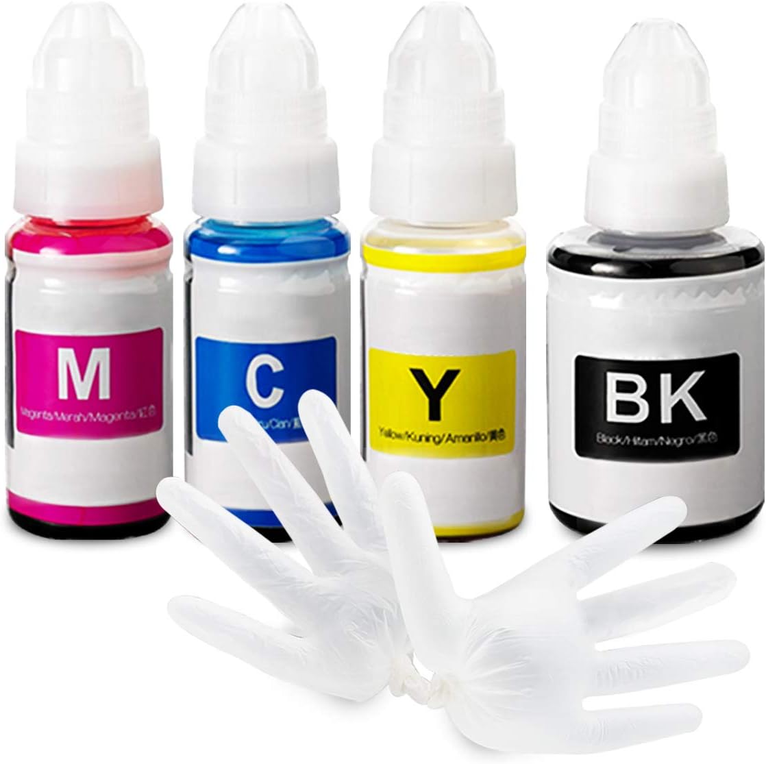 AOPANE Compatible with GI-290 Refill Ink Kit Replacements for Canon PIXMA G4200, PIXMA G4210, PIXMA G3200, PIXMA G1200