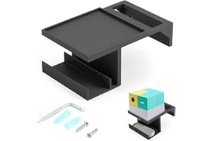 YHXMARSCAN Wall-Mount Shelf for Nex Playground Console and Remote,Easy to Install Stand with Screws, Durable Shelf Holder Compatible with Nex Playground Game System for Kids and Families