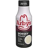Arby&rsquo;s Horsey Sauce, 12 fl. oz., All Purpose Horseradish Sauce for Sandwich Spreads, Seafood Cocktails, Chicken Marinades and More, Made with Vinegar, Horseradish Powder and Mustard
