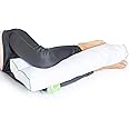 Sleep Yoga Leg Back Side Sleepers, Ergonomically Designed Down Alternative Pillow for Knee Support, Hypoallergenic & Washable, 26" x 13" x 3"/One Size, White