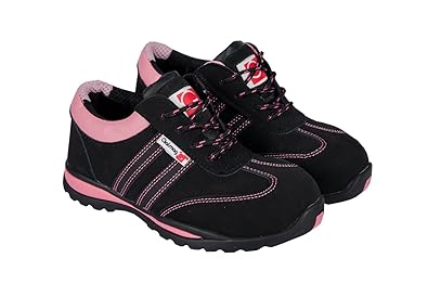 Galmag Frauen Arbeitsschuhe 565 S1 Schwarz Sicherheitsschuhe Damenschuhe