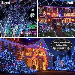 Christmas Lights Outdoor 1000 LED 393.7ft Super