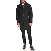 Kenneth Cole Men's Melton Walker With Pu Trim and Hooded Bib