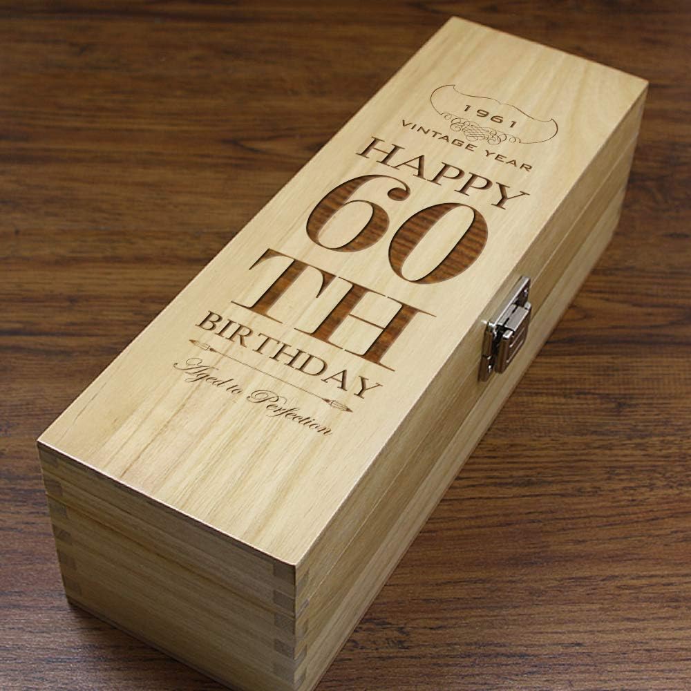 English Pewter Company Sheffield, England Unique Personalised 60th Birthday Gift