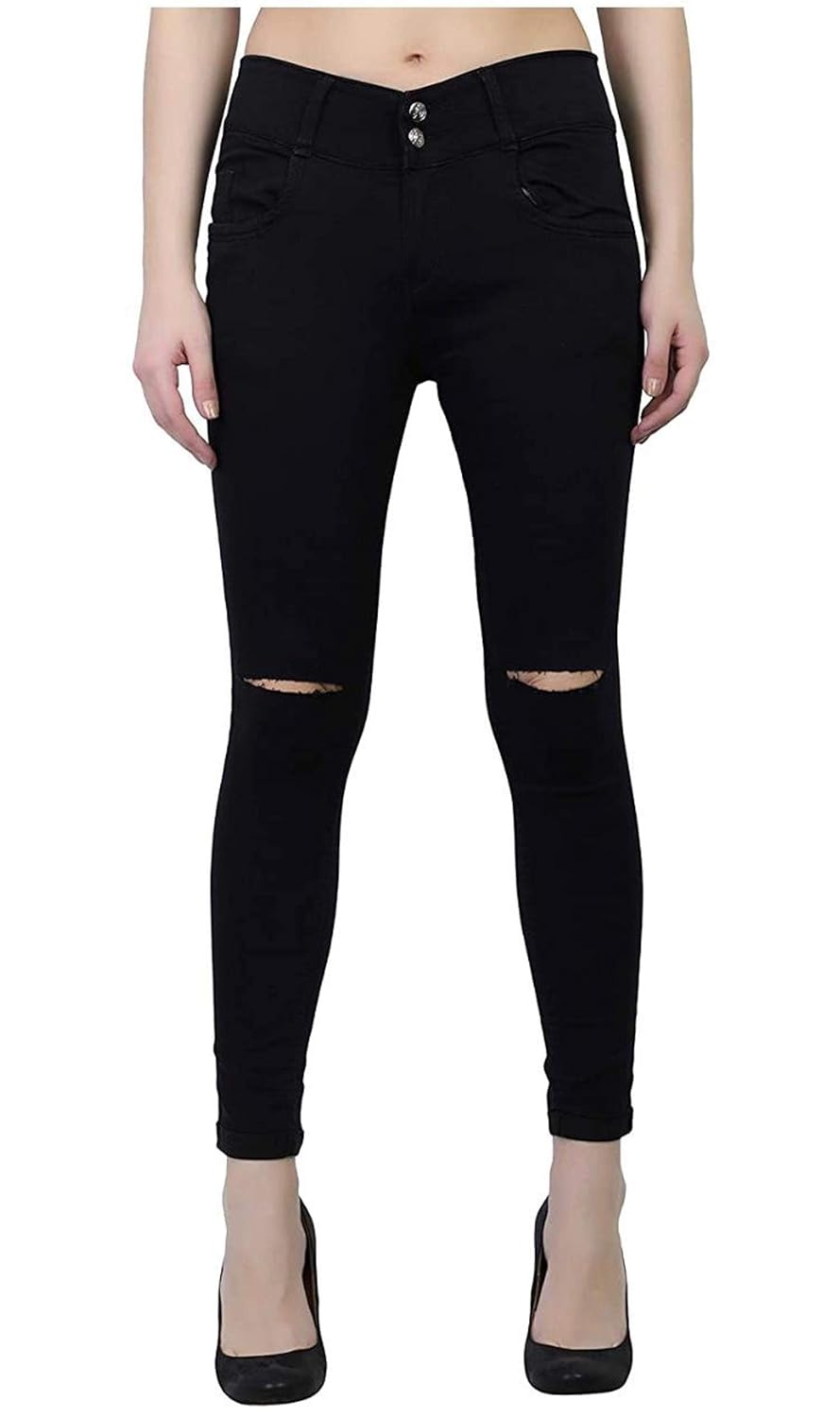 rugged jeans black