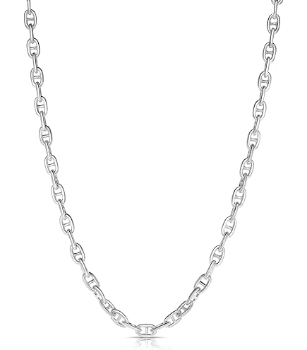 Amazon.com: Verona Jewelers Sterling Silver Mariner Anchor Link