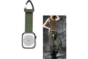 YwonShne Tactical Duty Belt Keychain Compatible with Apple Watch 38mm 40mm 41mm 42mm 44mm 45mm 46mm 49mm,Watch Fob Military Braided Strap for iWatch Series 11 10 9 8 7 6 5 4 3 2 1,Ultra 3 2 1/SE 3 2 1
