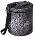 Kenley Knitting Yarn Bag - Wool Skeins Yarn Ball Holder Organizer & Storage Basket - Travel Tote Bag with Slits & Pockets for Crochet Hooks Needles & Accessories - Protects Wool - Prevents Tangling