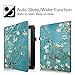 Fintie Folio Case for iPad 4th Generation (2012 Model ), iPad 3rd Generation (2012 Model ), iPad 2 (2011 Model ) 9.7 inch Tablet - Smart Stand Protective Cover with Auto Sleep Wake, Blossom