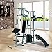 Soozier Complete Home Fitness Station Gym Machine w/ 100 lb Stackthumb 2