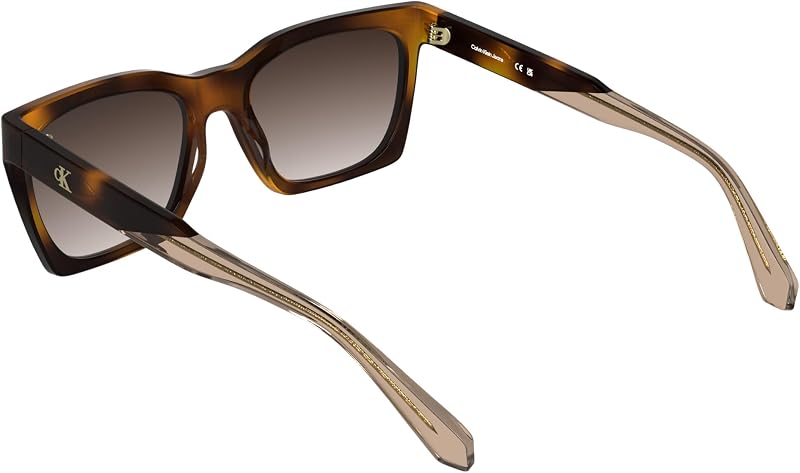 Women's Sunglasses CKJ26606S - Havana with Gradient Brown Lens
