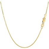 Jewelry Affairs 10k Yellow Gold Gourmette Chain Necklace, 1.0mm